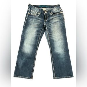 Hydraulic Girls Cropped Jeans